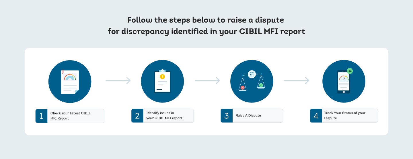 How can you fix discrepancies in your CIBIL MFI Report