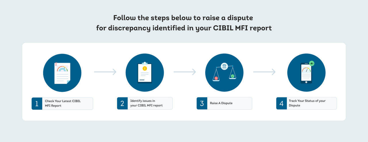 How can you fix discrepancies in your CIBIL MFI Report
